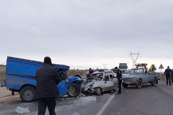 حادثه رانندگی در جاده اهر- تبریز ۲ کشته و ۲ مجروح برجای گذاشت