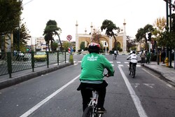 «پویش عشق» دوچرخه‌سواران تهرانی