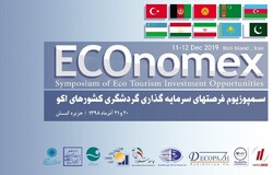 A poster for the Symposium of ECO Tourism Investment Opportunities