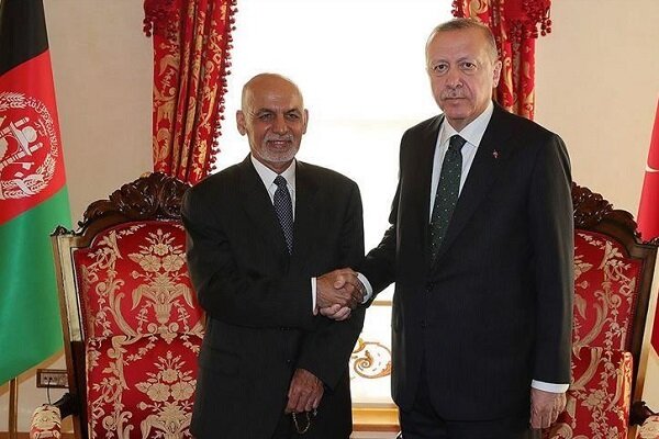 اشرف غنی با اردوغان در استانبول دیدار کرد