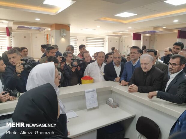 Health minister visits Shahroud to inaugurate project