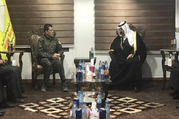 دیداری مەزڵۆم کۆبانێ لە گەڵ نوێنەری عەشیرەکانی سووریا