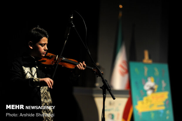 Awarding ceremony of sixth 'Khorram Song' music festival