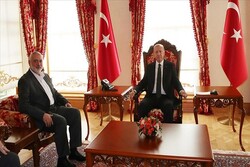 ترک صدر اردوغان اور حماس کے رہنما ہنیہ کی ملاقات