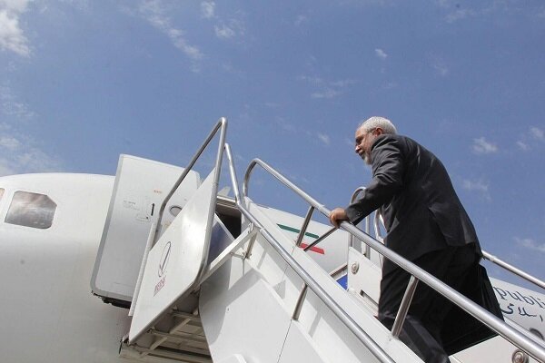 FM Zarif leaves Tehran for Moscow