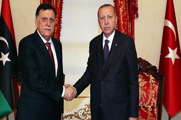 اردوغان با فایز السراج دیدار کرد