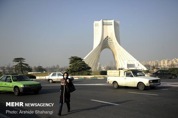 الهواء في طهران غير مناسب لكل الفئات