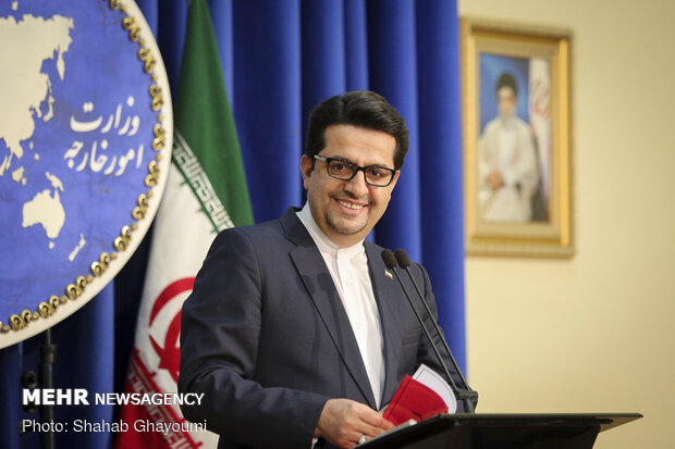المؤتمر الصحفي المتحدث بإسم الخارجية الإيرانية