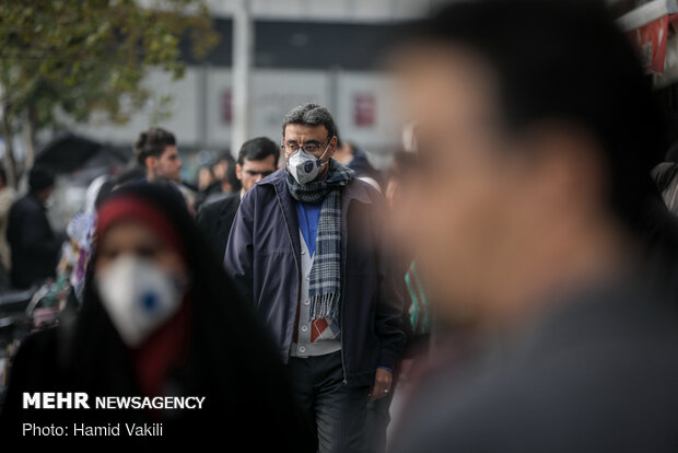 Tehran in smog