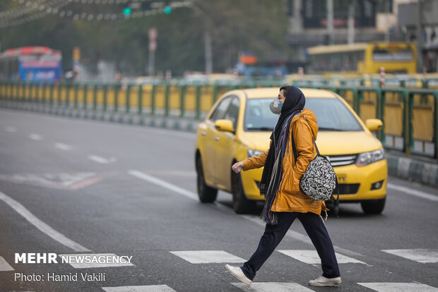 Tehran in smog