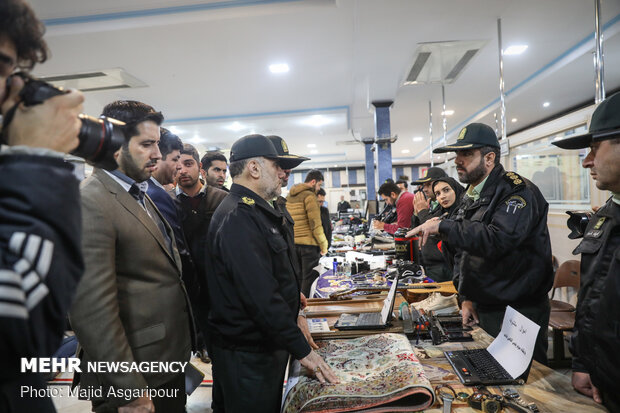 ایرانی پولیس کی کاشف 5 کارروائی میں برآمد اشیاء