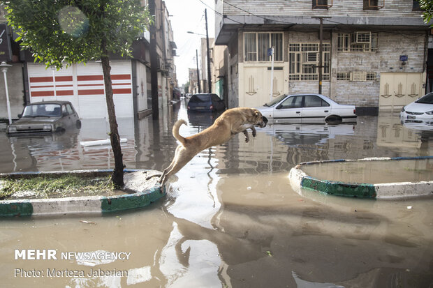 اهواز غرق در آب