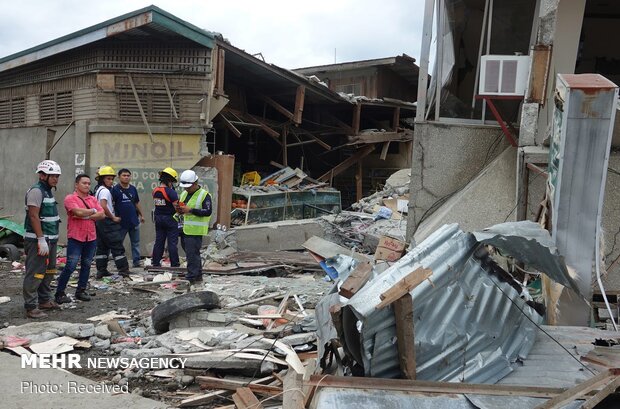خسارات زلزله در فیلیپین‎