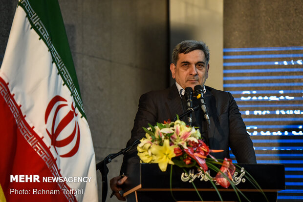 Bas-relief of Achaemenid guard displayed in Tehran