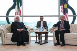 Cumhurbaşkanı Ruhani Malezya Başbakanı ile görüştü