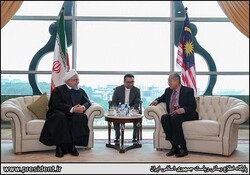 Hassan Rouhani and ahathir Mohamad