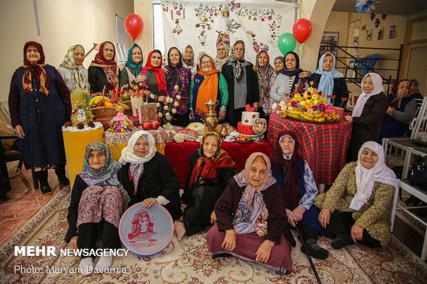 ‘Yalda’ celebration ceremony in Day Care Center in Bojnourd 