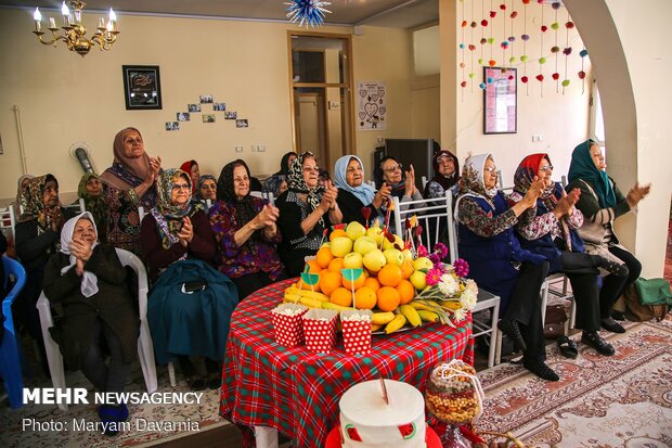 ‘Yalda’ celebration ceremony in Day Care Center in Bojnourd 