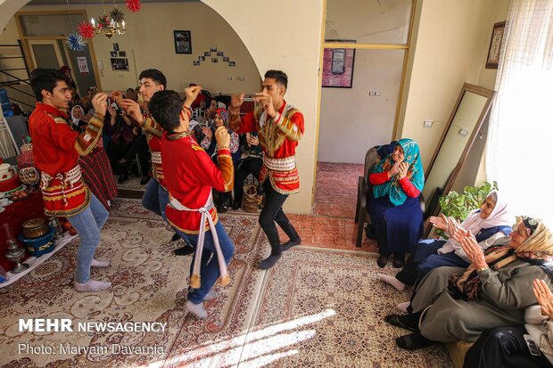 ‘Yalda’ celebration ceremony in Day Care Center in Bojnourd 