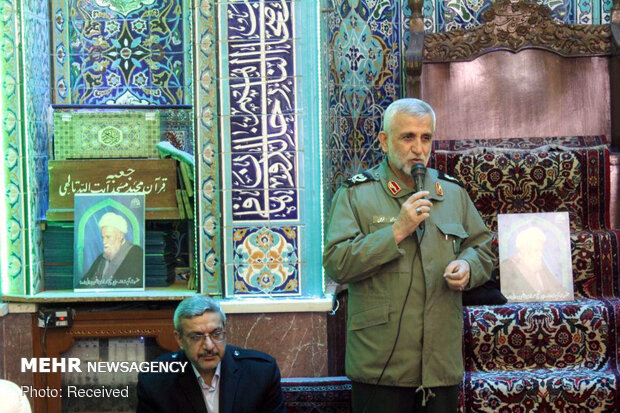 رونمایی یادمان «آیت الله تالهی» در همدان