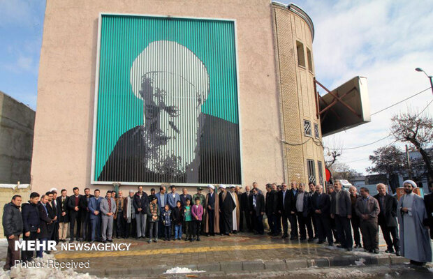 رونمایی یادمان «آیت الله تالهی» در همدان