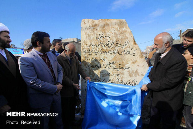 رونمایی یادمان «آیت الله تالهی» در همدان