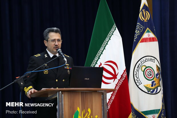 Defense minister’s visit to naval university in northern Iran