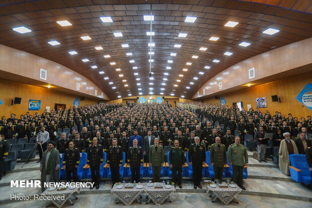 Defense minister’s visit to naval university in northern Iran