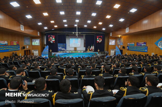 Defense minister’s visit to naval university in northern Iran