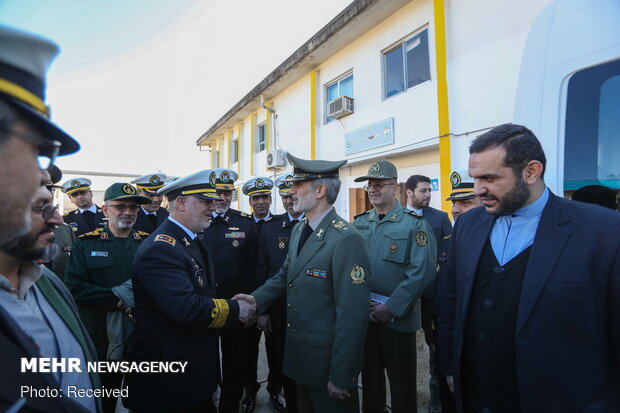 Defense minister’s visit to naval university in northern Iran