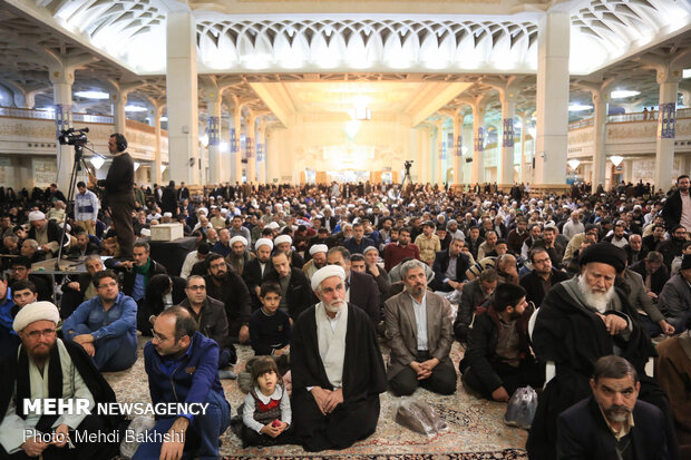 مراسم سالگرد ارتحال آیت الله هاشمی شاهرودی در قم