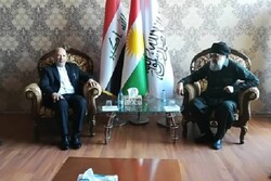 سەرکۆنسولی ئێران لە هەولێر لە گەڵ سەرکردەی بزووتنەوەی ئیسلامی کۆبۆوە