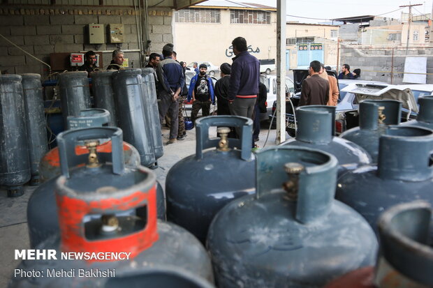 پس از گرانی بنزین در قم LPG  بازار داغ گاز