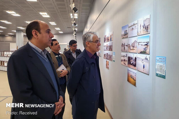 Tahran'da "Huzistan Seli" konulu fotoğraf sergisi açıldı