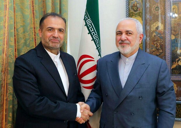 FM Zarif meets with new Iranian envoy to Moscow