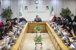 المؤتمر الصحفي الأول ل" رئيس مؤسسة المستضعفين"/صور