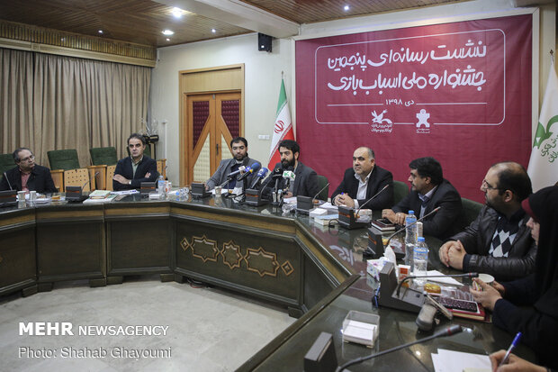 نشست خبری پنجمین جشنواره ملی اسباب بازی
