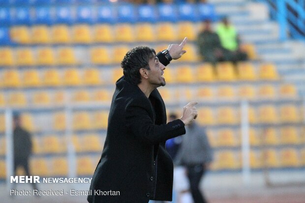 دیدار تیم های فوتبال گل گهر سیرجان و ماشین سازی تبریز