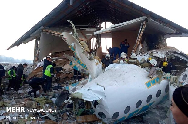 تحطم طائرة ركاب في كازاخستان