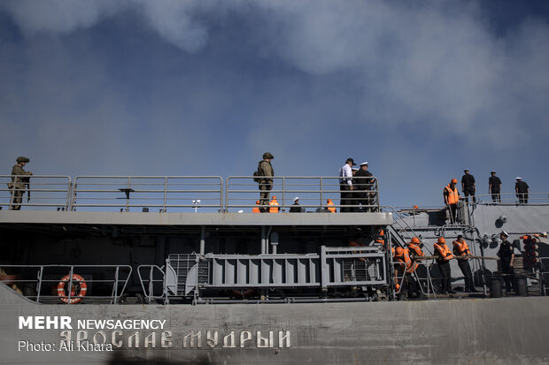 Chinese, Russian flotillas arriving at Iran's Chabahar Port