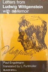 Front cover of the English version of Paul Engelmann’s book “Letters from Ludwig Wittgenstein with a Memoir”.