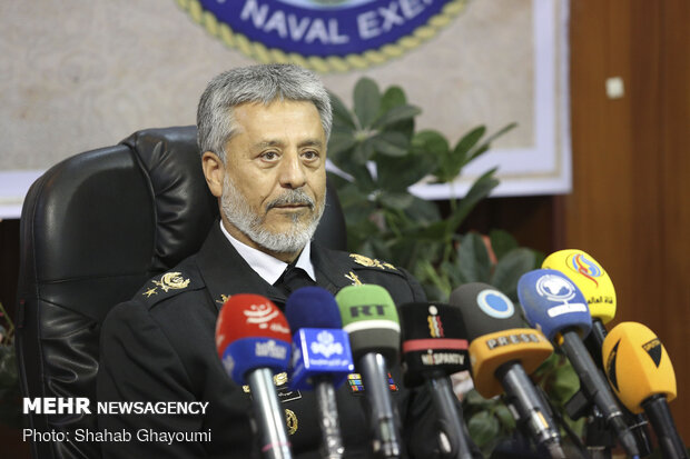 Admiral Sayyari's presser