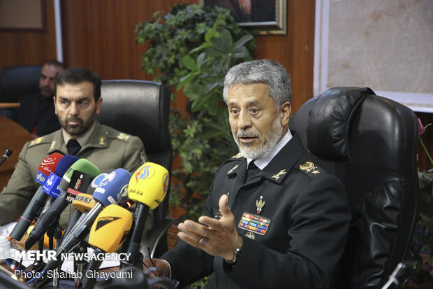 Admiral Sayyari's presser