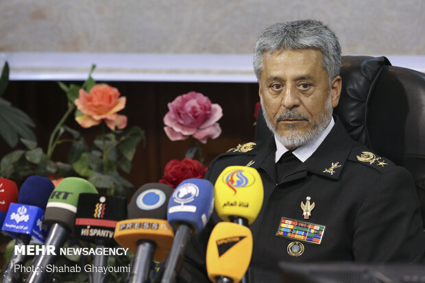 Admiral Sayyari's presser