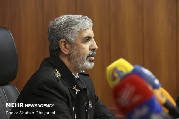 Admiral Sayyari's presser