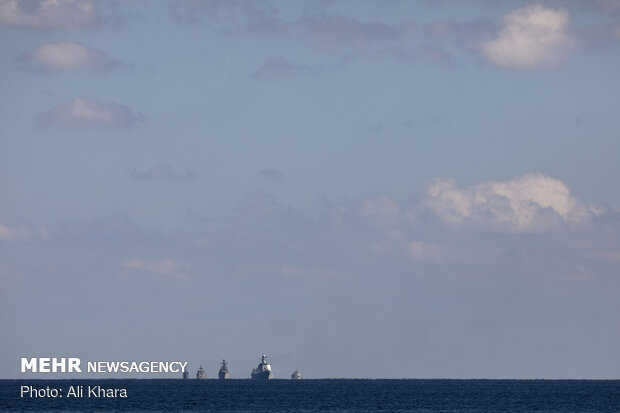 Iranian, Russian, Chinese flotillas shoot maritime targets in Sea of Oman