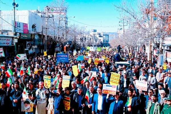  راهپیمایی حماسی ۹ دی در شهر یاسوج آغاز شد