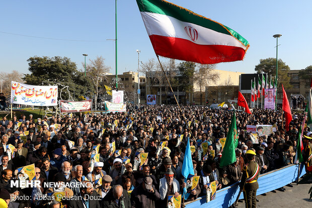 مراسم ملحمة "9 دي" الشعبية في مدينة "اصفهان"