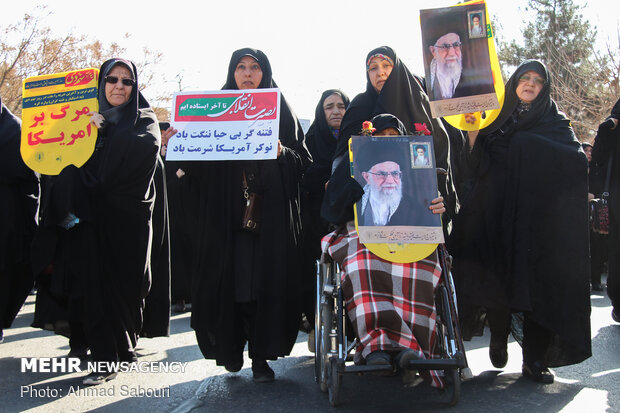 بزرگداشت «حماسه ۹ دی» در سمنان