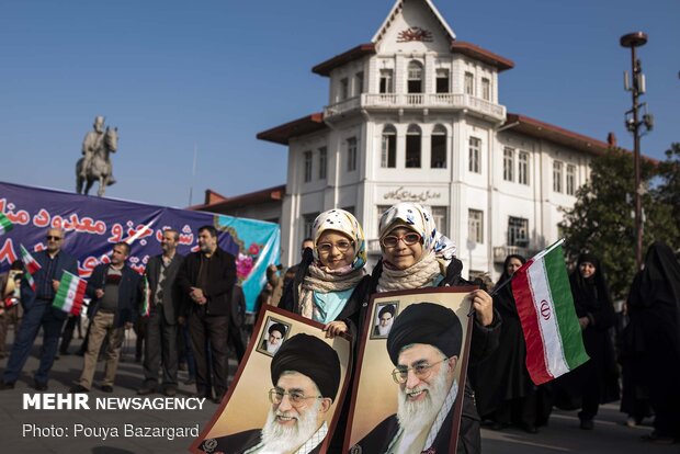 بزرگداشت «حماسه ۹ دی» در رشت